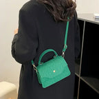 Blue Subaxillary Korean Fashion Shoulder Handbag