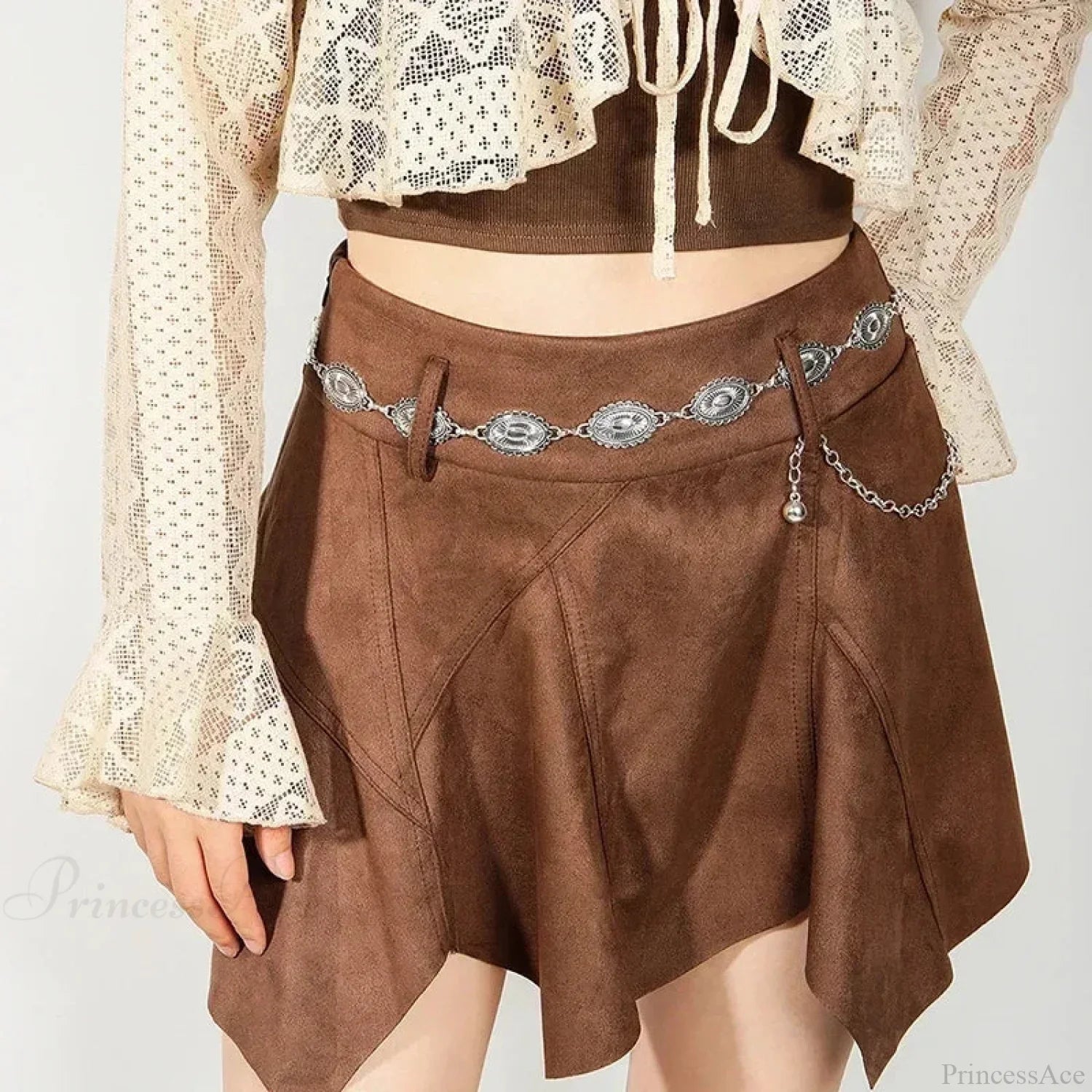 Bohemian Dark Metal Waist Chain Belt