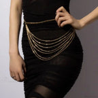 Bohemian Mysterious Gilded Stomach Chain Belt