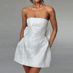 Bow Bandage Mini Dress