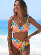 Brazilian Halter Push up Two Piece Set