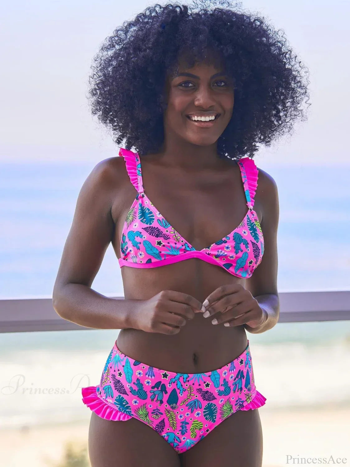 Brazilian Halter Push up Two Piece Set