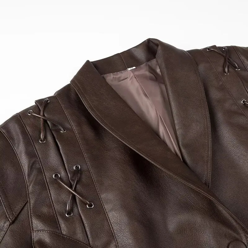 | Vintage V-neck coat