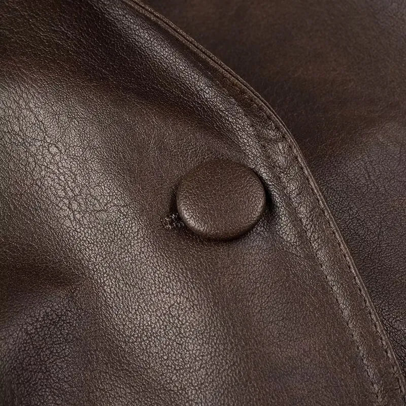| Vintage V-neck coat
