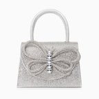 Rhinestone Butterfly Handbag