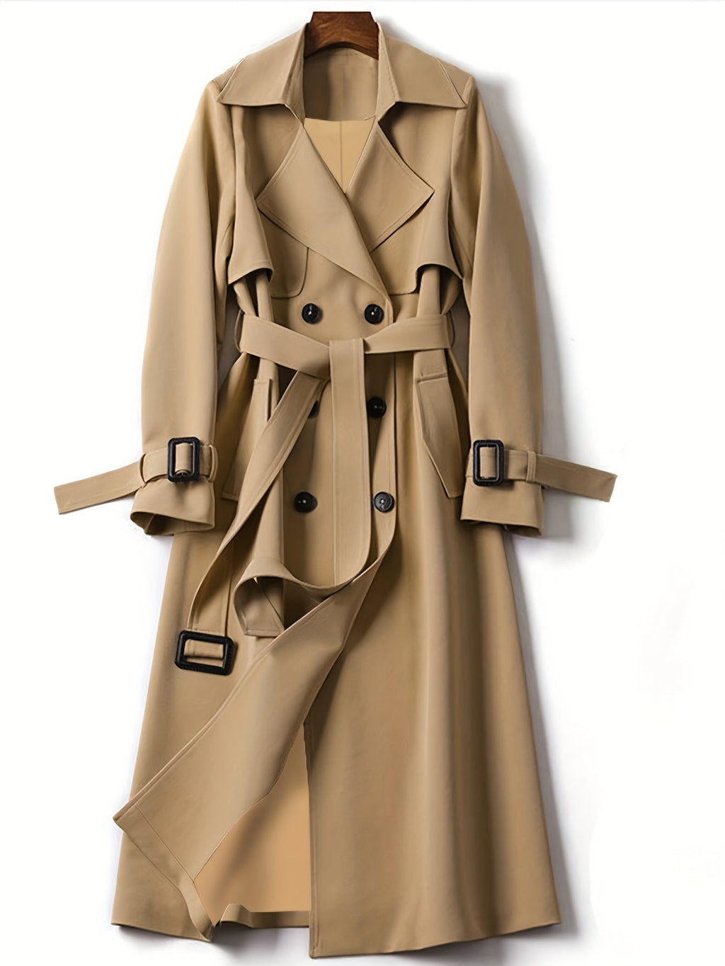 | Women’s Longline Office Trench Coat
