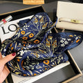 Luxurious Pure Silk Square Scarf