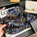 Luxurious Pure Silk Square Scarf