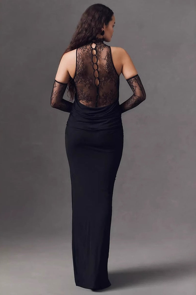 Cutout Bodycon Maxi Dress