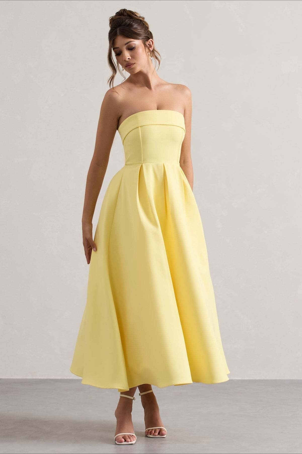 Bandage Strapless Party Dress