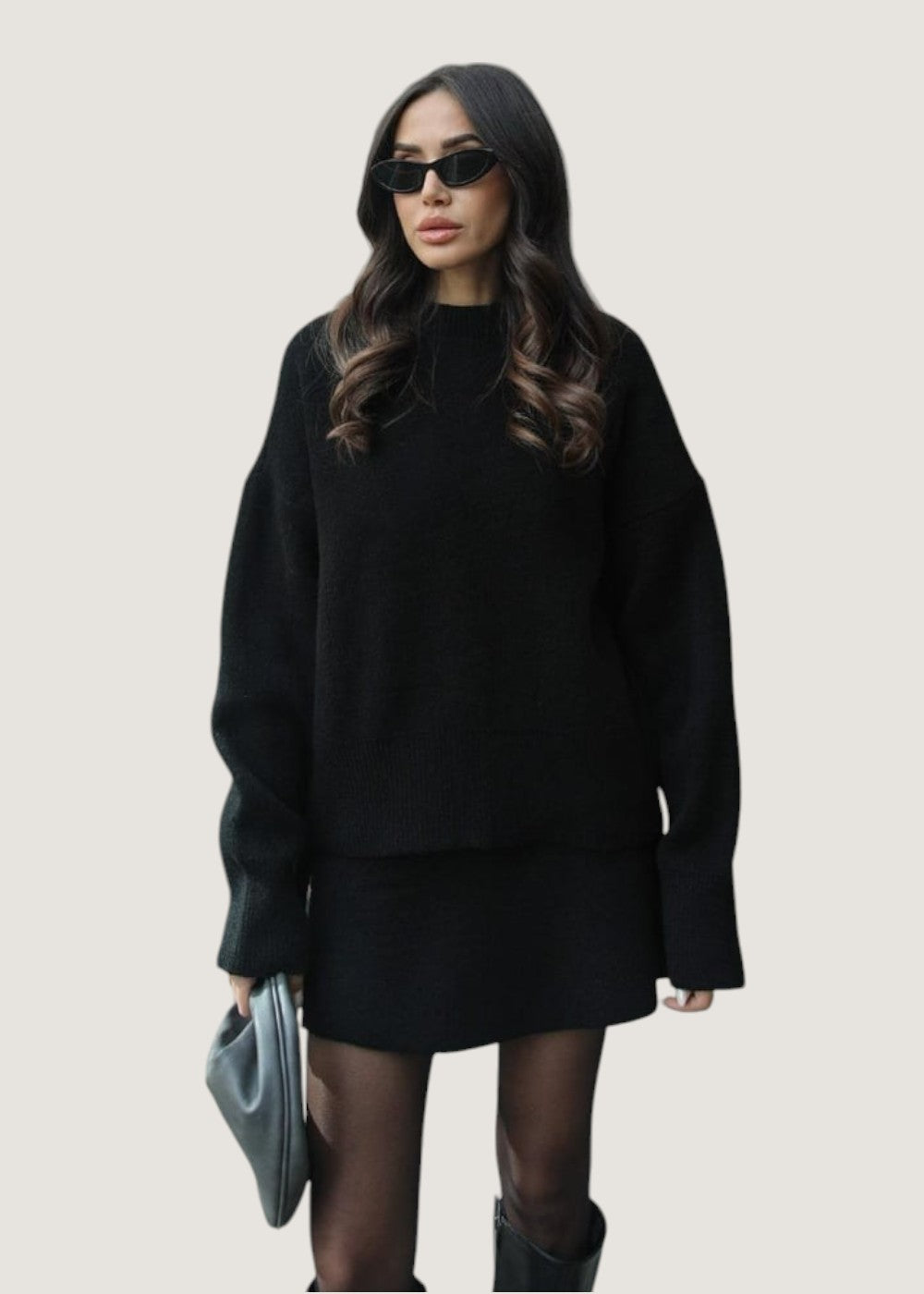 Cozy knit set