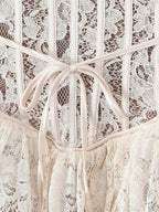 Lace Corset Mini Dress Sweetheart Collar A-line Birthday Party Sexy Strap Dress 2026
