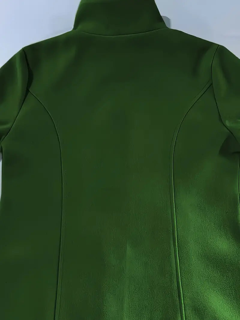 | Single-breasted knit coat