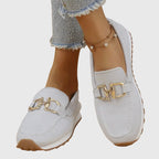 The Susana — Comfort Loafers with Gold Detail