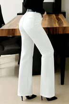 Stylish High-waisted Pockets Casual Women's Jeans