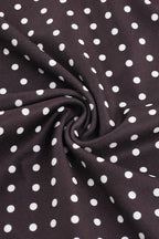 Sweetheart Bustier Spaghetti Strap Polka Dot Bodycon Mini Dress