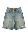 Retro Casual Denim Shorts
