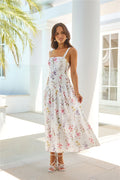 Whimsical Charm Maxi Dress Print