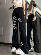 Slim Trendy Versatile Loose Flare Jeans