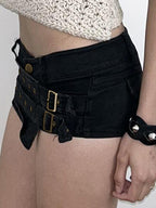 Vintage Low Waist Shorts