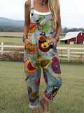 Amara | Vintage Bird Jumpsuit