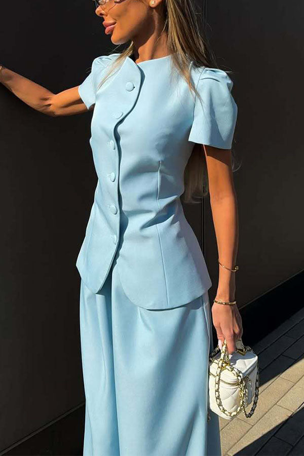 Monaco Sculpted Silhouette Co-ord Set