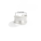 Unisex Irregular Geometric Open Knuckle Ring