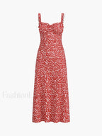 Cami Floral Midi Dress
