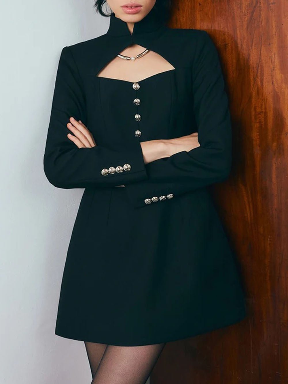 Camille Cut Out Blazer Mini Dress