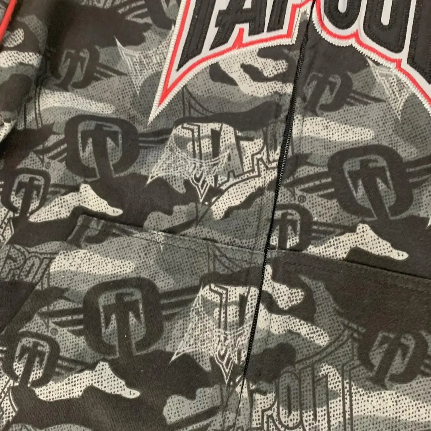 Camouflage Zipper Hoodie