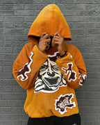 Cartoon Patch Embroidery Fashion Hoodie