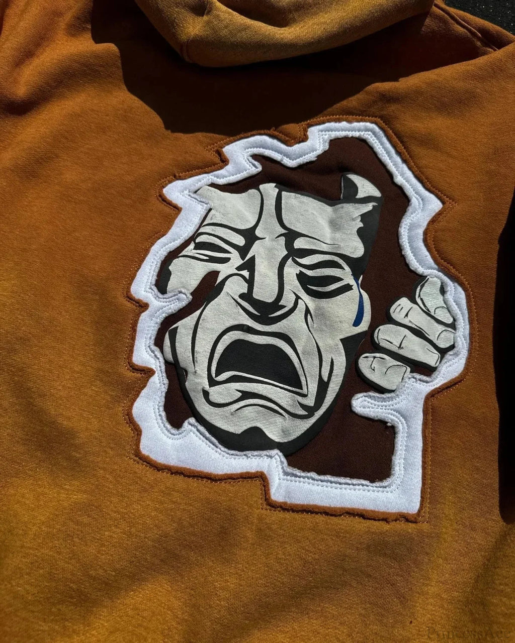 Cartoon Patch Embroidery Fashion Hoodie