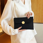 Casual Crocodile Pattern Business Clutch Wristlet