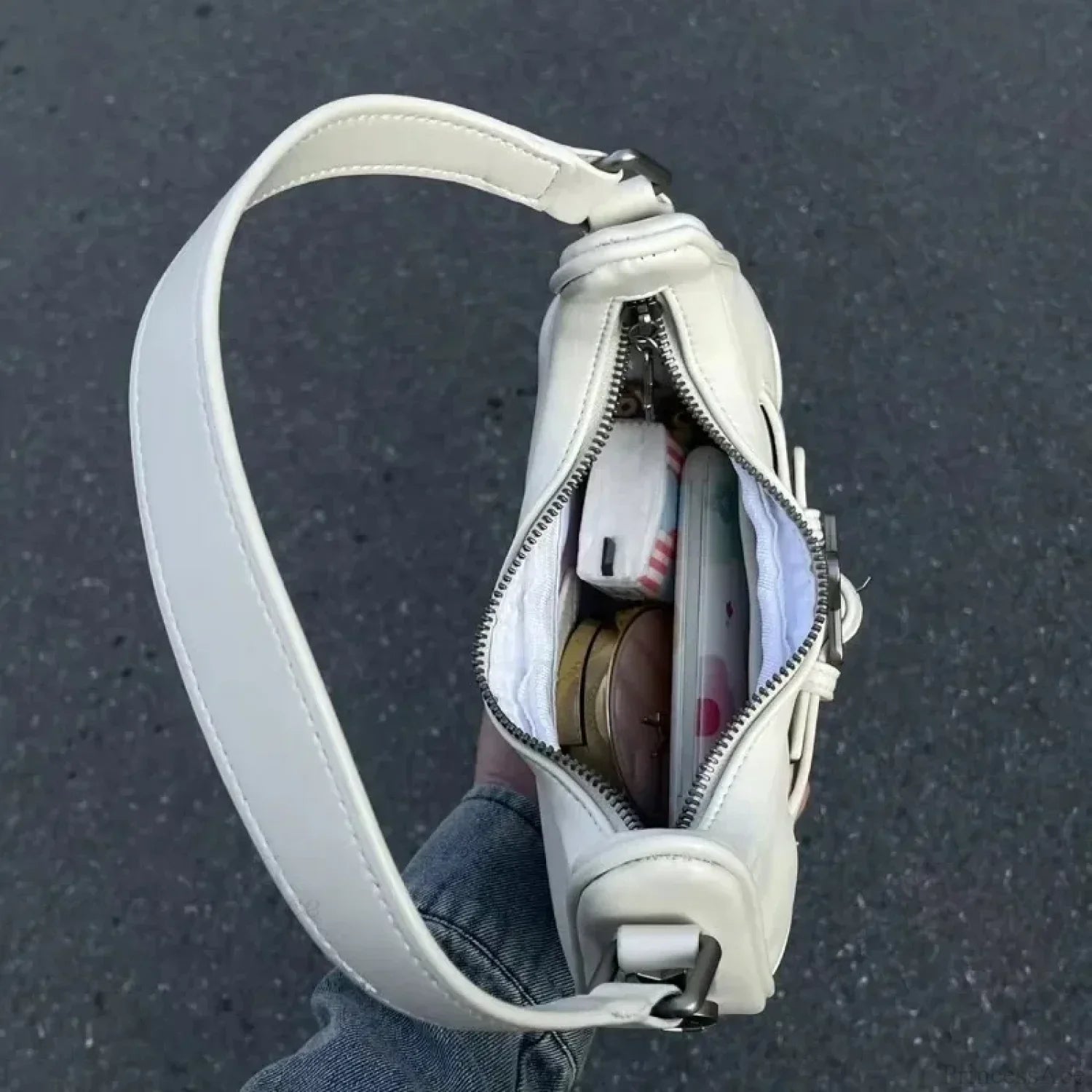 Casual Cute White Star Shoulder Bag