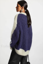 Casual Half-Placket Cardigan