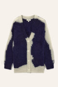 Casual Half-Placket Cardigan