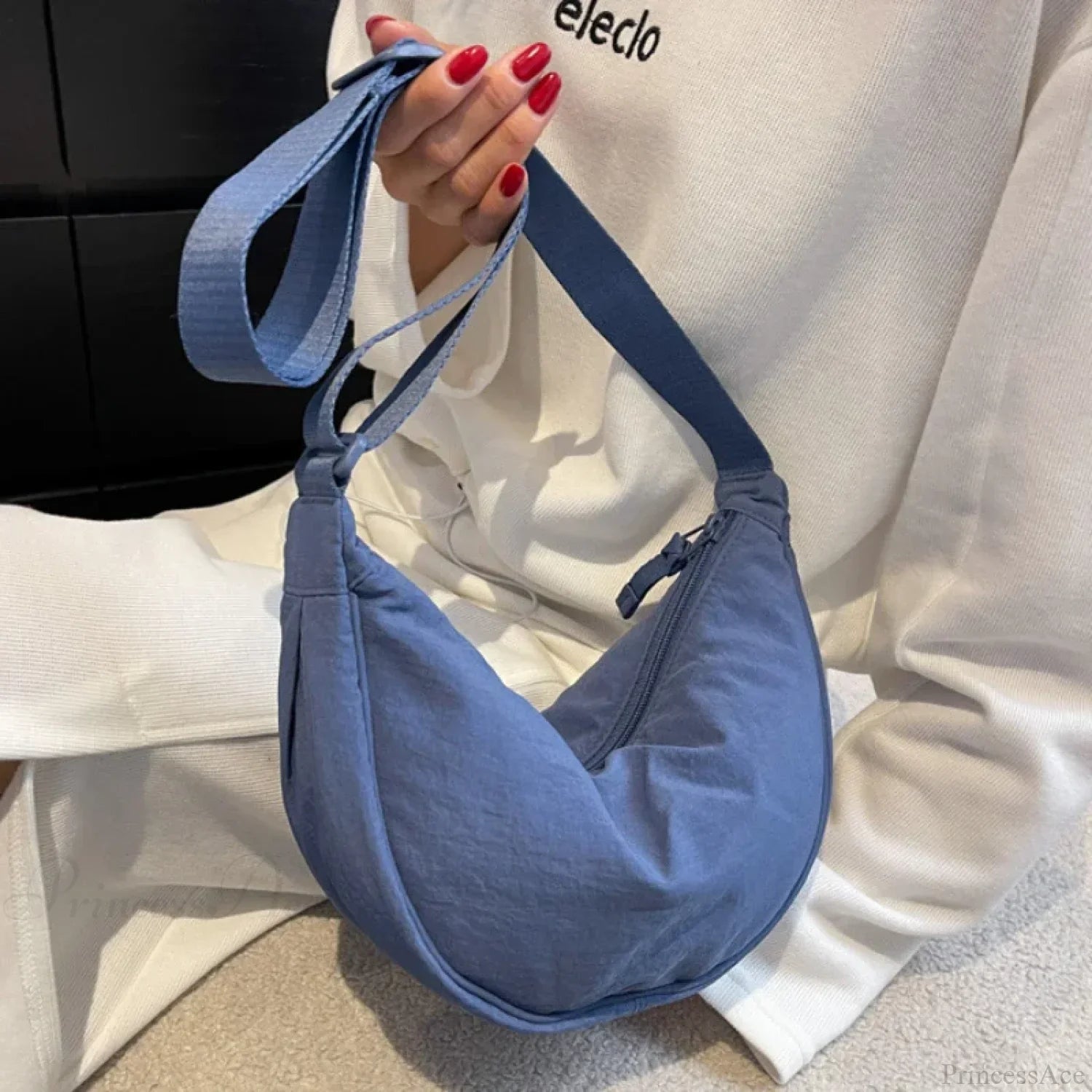 Casual Nylon Designer Hobos Crossbody Bag