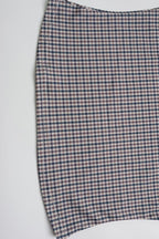 Houndstooth Print High Waist Pencil Skirt Set