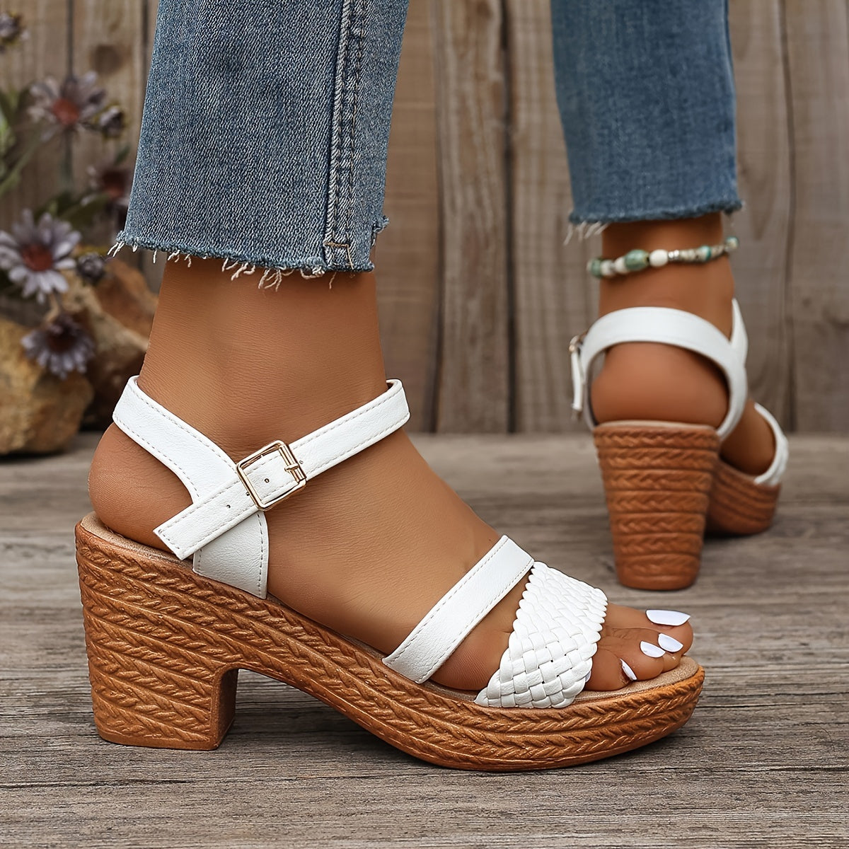 | Braided Sandals