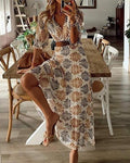 | A-Line Maxi Dress