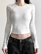 Wings Print Long Sleeve Knits