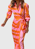 | Wrap Dress in Print