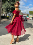 Manuela Statement Off Shoulder Bridesmaid Dress Boutique Collection