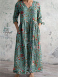 Giovanna Aesthetic Summer Dress Made of Cotton Elevated Occasion Wear