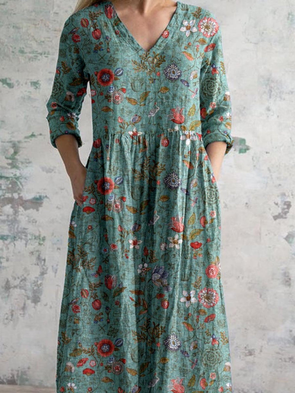 Giovanna Aesthetic Summer Dress Made of Cotton Elevated Occasion Wear
