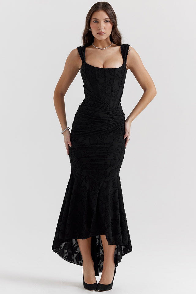 Rebeca Chic Waist Dress Statement Occasion Edit