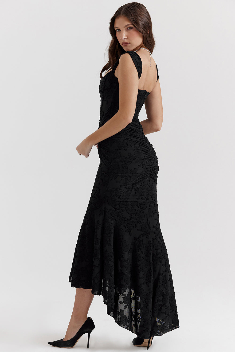 Rebeca Chic Waist Dress Statement Occasion Edit