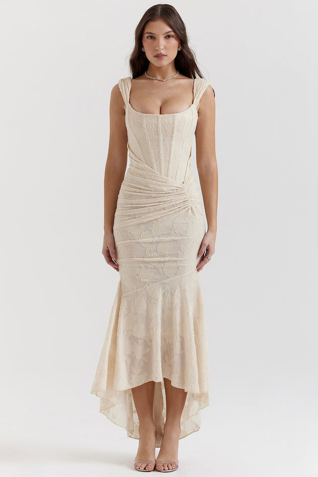Rebeca Chic Waist Dress Statement Occasion Edit