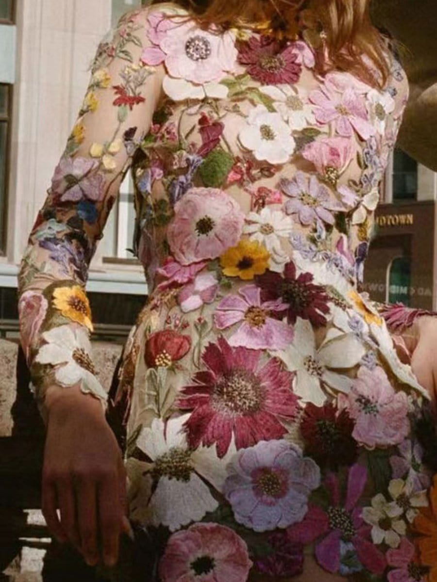 Charlotte Floral Mini Dress