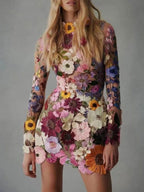 Charlotte Floral Mini Dress